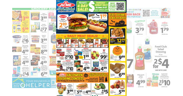 Acme Fresh Market Weekly (10/24/24 – 10/30/24) Ad Review